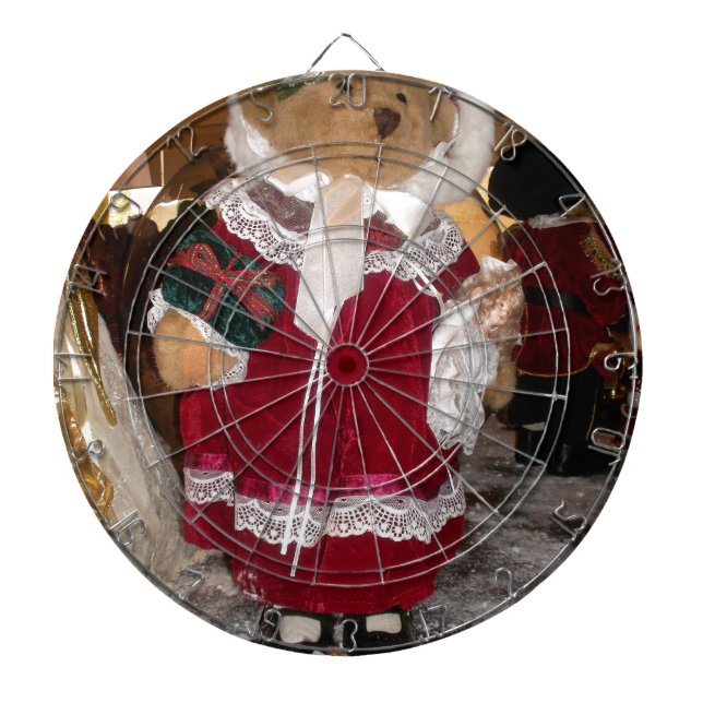 En vacker jul med Kärlek har en Nicedag och Darttavla (Framsidan)