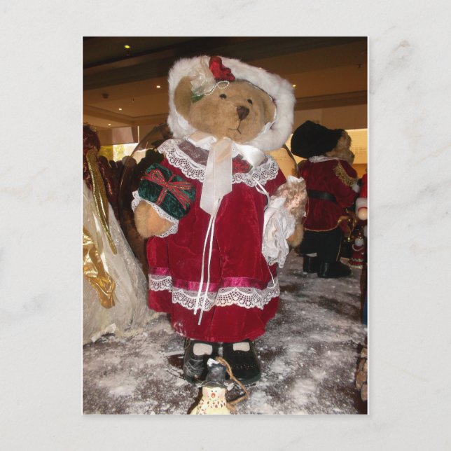 En vacker jul med Kärlek har en Nicedag och Helg Vykort (Framsida)