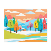 En vacker landskapskonst