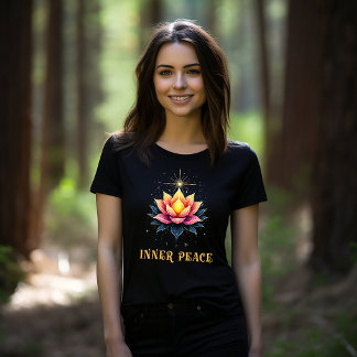 En vacker Lotus blomma av Inner Peace T Shirt