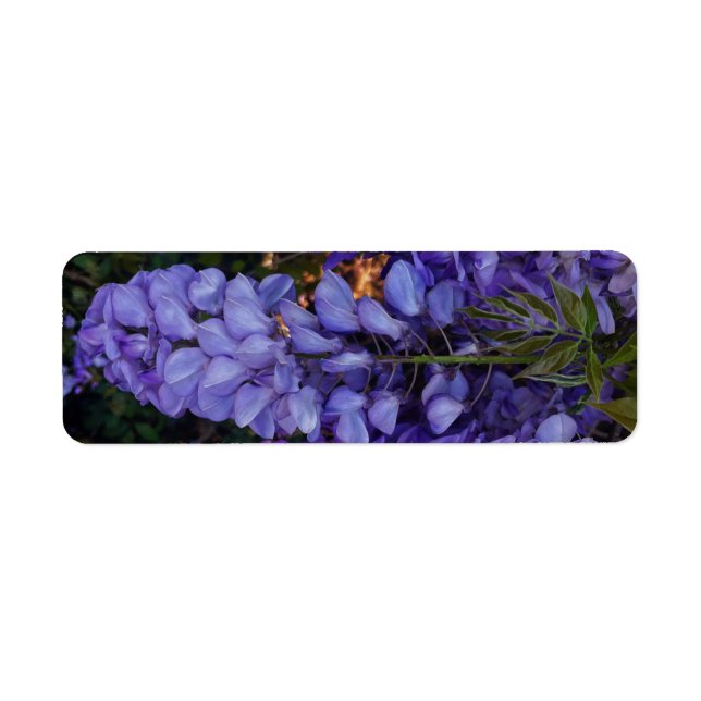 en vacker naturlig touch  returadress etikett (Framsidan)