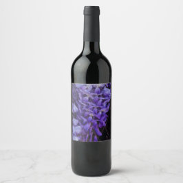 en vacker naturlig touch vinflaska etikett