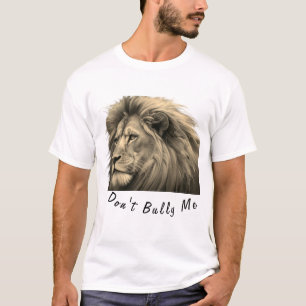 En vacker och majestät lejon t shirt