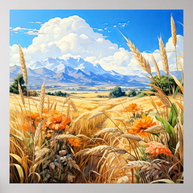 En vacker på Prairie Poster (Framsidan)