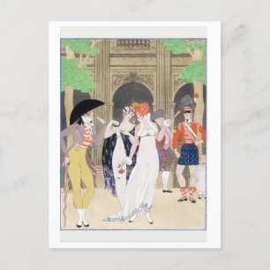 En vacker Palais-samling av Barbier Postcard Vykort