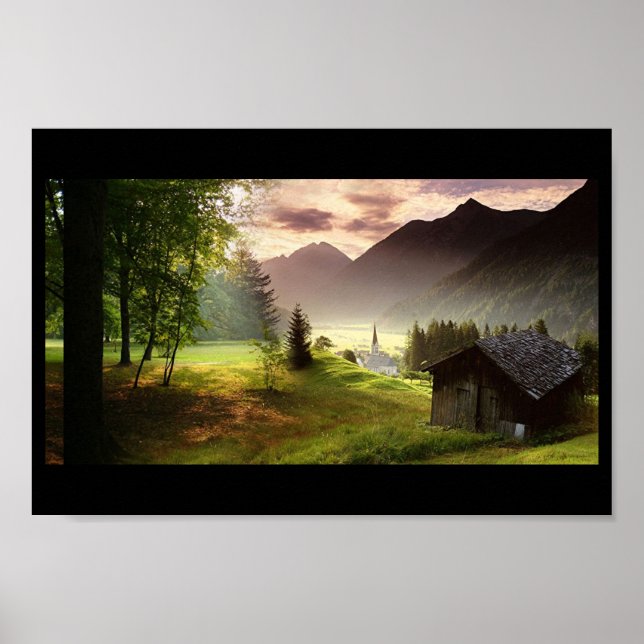 En vacker saga poster (Framsidan)