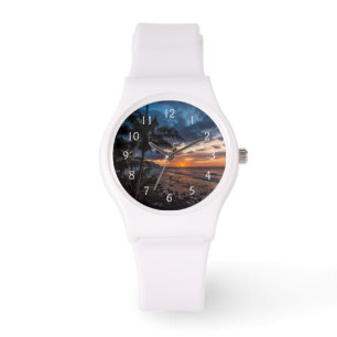 En vacker solnedgång armbandsur