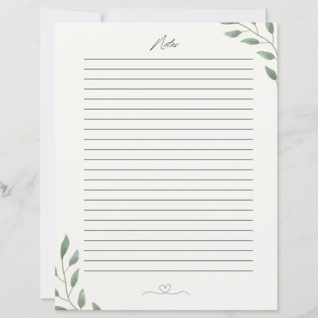 En vacker stationär, anteckningar (Framsida)