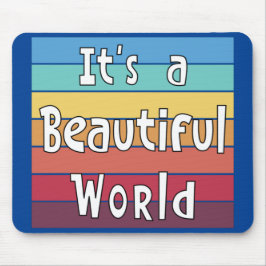 En vacker värld musmatta