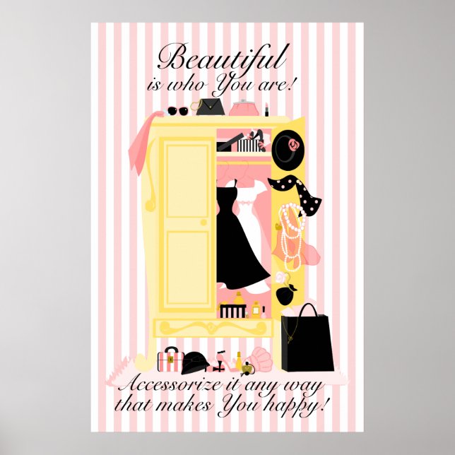 En vacker Wardrobe! Poster (Framsidan)