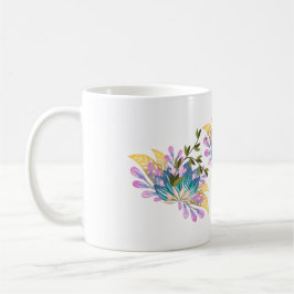 En vackert designad illustration av tekopp kaffemugg