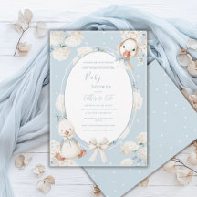 En vacklande baby är på väg Whimsical Baby Shower