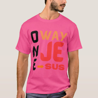 En väg Jesus T Shirt
