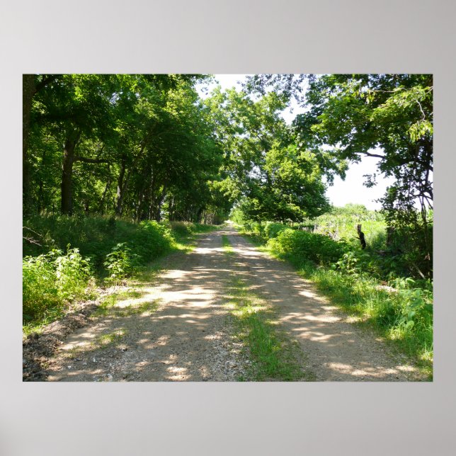 En väg mindre resande poster (Framsidan)