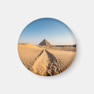 En väg till pyramiden magnet
