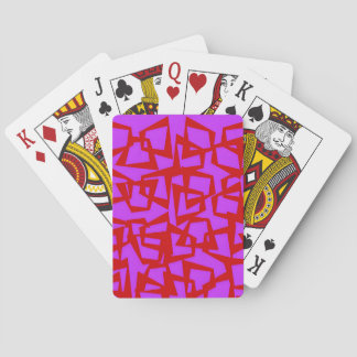 En vägg av modernism från ett kvarts sekel casinokort
