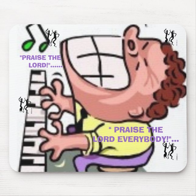 EN VÄLDIG BERÖM! MOUSEPAD MUSMATTA (Framsidan)