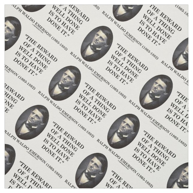 En välgjord Sak är att ha gjort det Tyg (Provkarta)