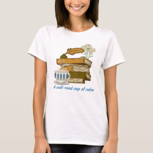 En välläst kopp av lugn t shirt