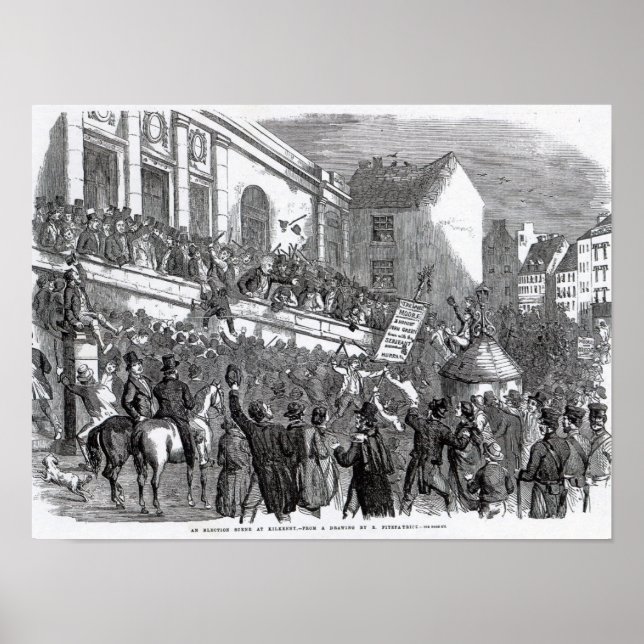 En valscen i Kilkenny Poster (Framsidan)