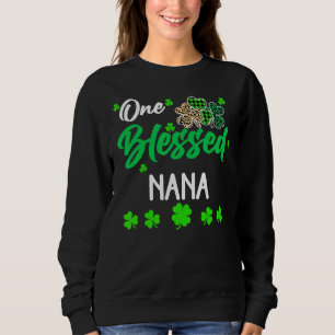 En välsignad Nana Klöver St. Patrick S Day Irish T Shirt