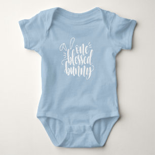 En välsignad Påsk-kalligrafi Bodykostym T Shirt