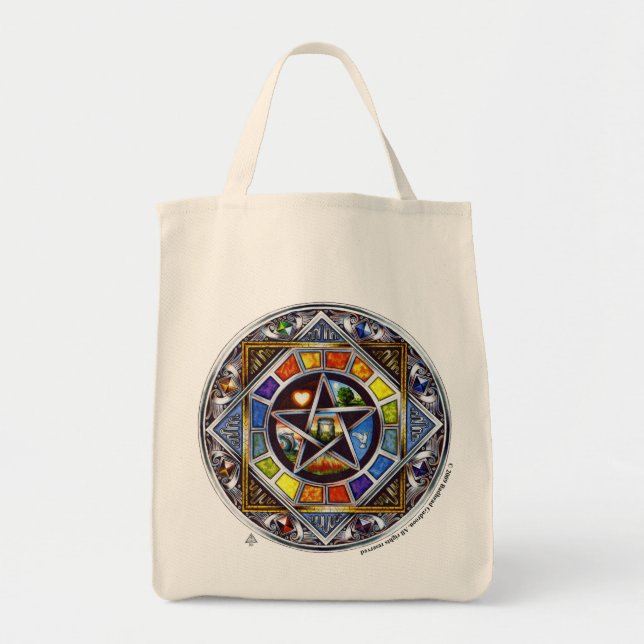 En välsignelse av Inslag Light Bag Tygkasse (Framsidan)