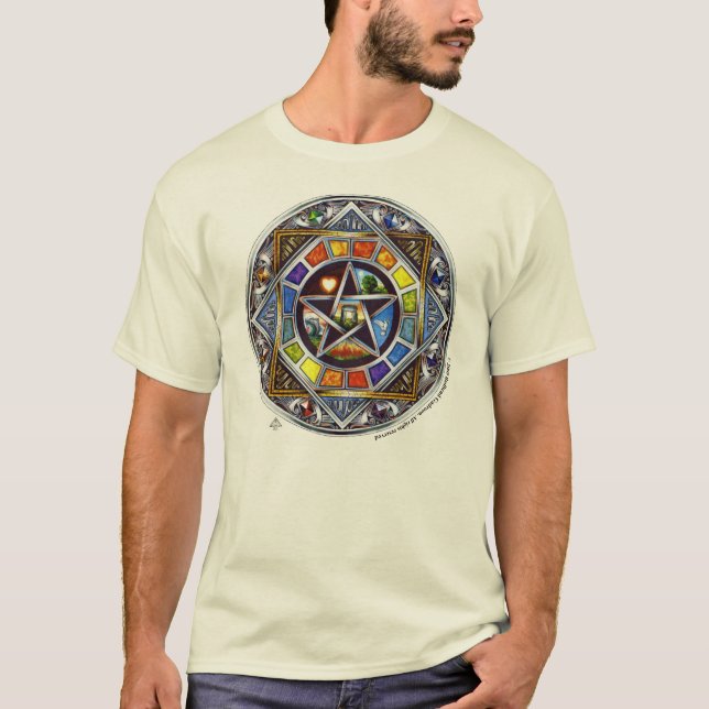 En välsignelse av Inslag Light Shirt Tee Shirt (Framsida)