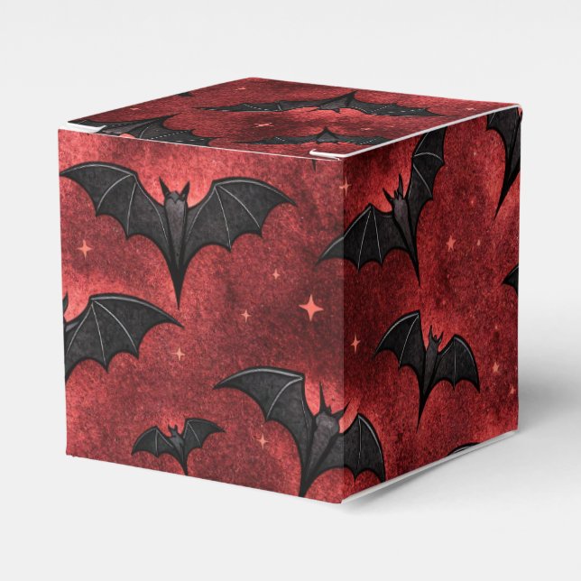 En vampyriskt serie design 12 presentaskar (Framsidan Sidan)