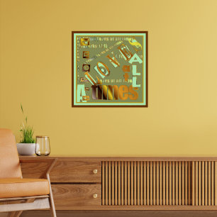 En vän älskar hela tiden poster