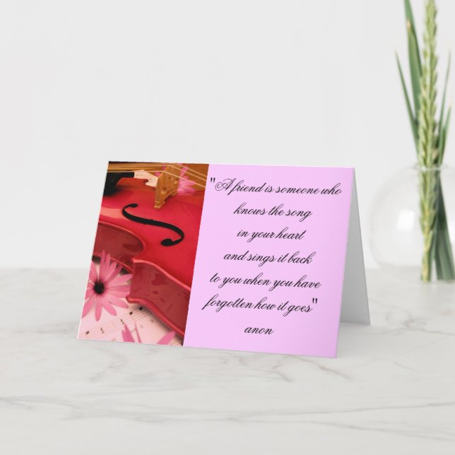 En vän är kort (Framsida)