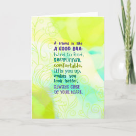 En vän är som en Bra Bra Kort