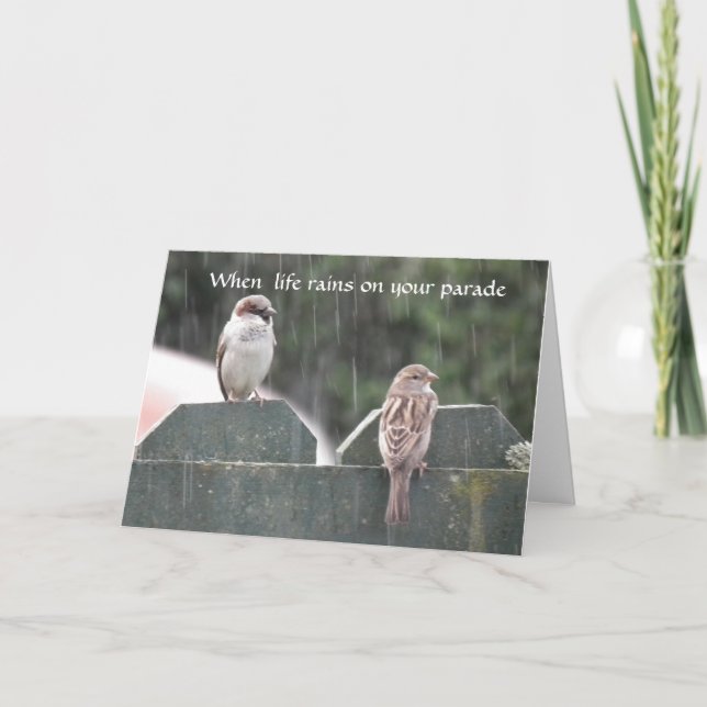 En vän i behov kort (Framsida)