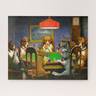 En vän i nöd Hundar som spelar poker 1903 Pussel