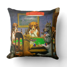 En vän i nöd hundar som spelar poker