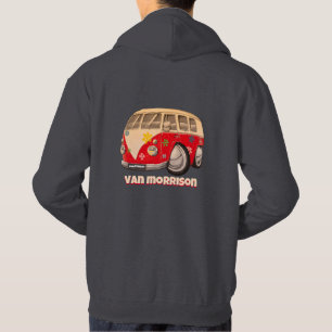 En Van kallade Morrison. Camping and Surfer Unisex Hoodie