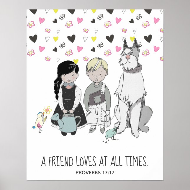 En vän kärlek vid alla tidpunkter poster (Framsidan)