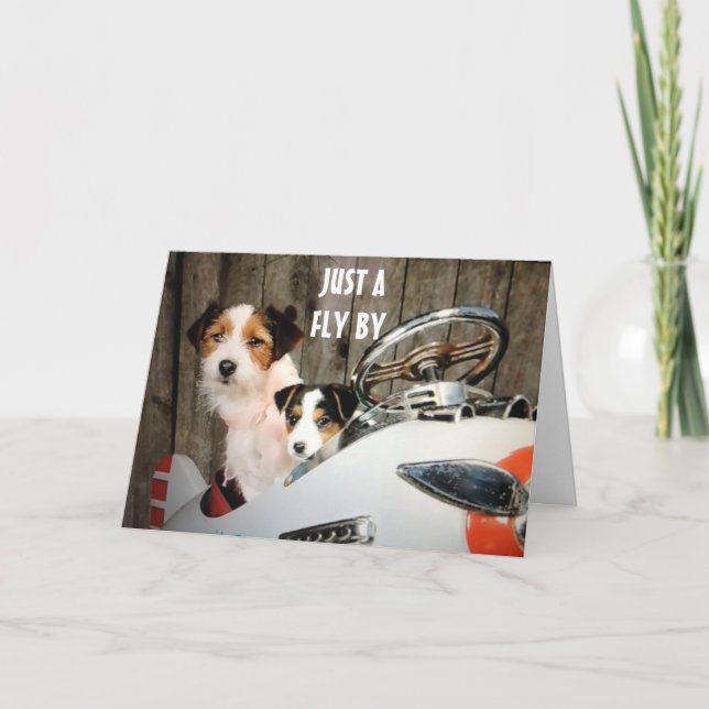 EN VÄN ÖNSKAR EN "40:E" LYCKLIG KORT (Framsida)