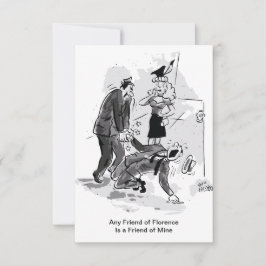 En vän till Florens är en vän till mig. Spara Datumet