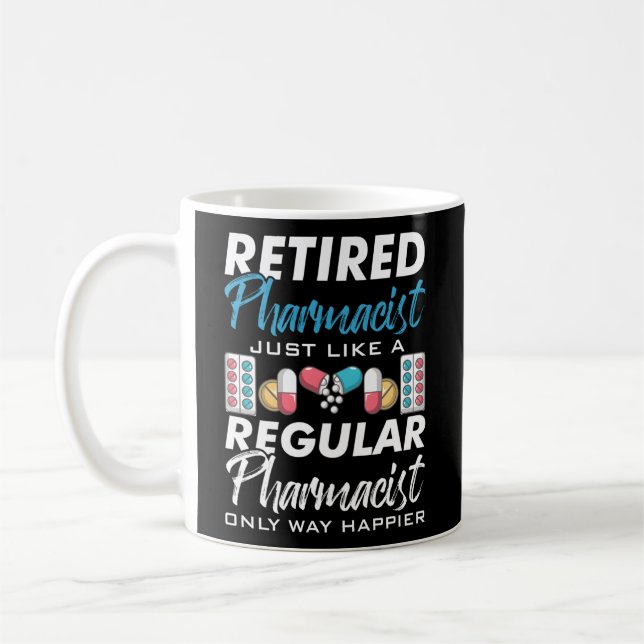 En vanlig farmaceut. kaffemugg (Vänster)