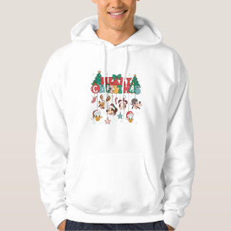 En vanlig julsöt, inbillad hoodie