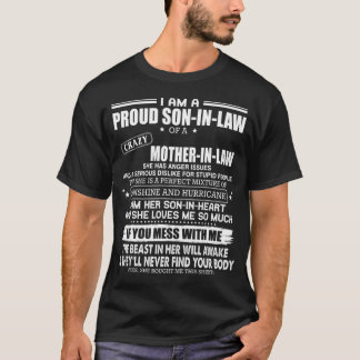En vansinnig svärson till mor-i-juridik t shirt