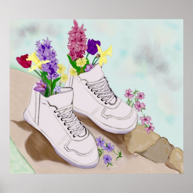 En Vår i ditt steg Poster (Framsidan)