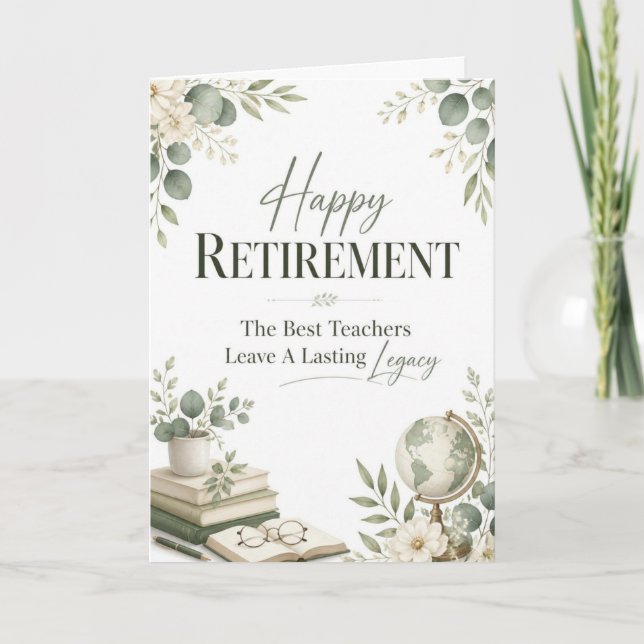 En Varaktig Arvskara Pension Kort (Framsida)