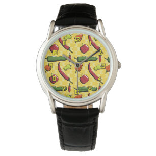 En värld av chilipeppar Watch Armbandsur