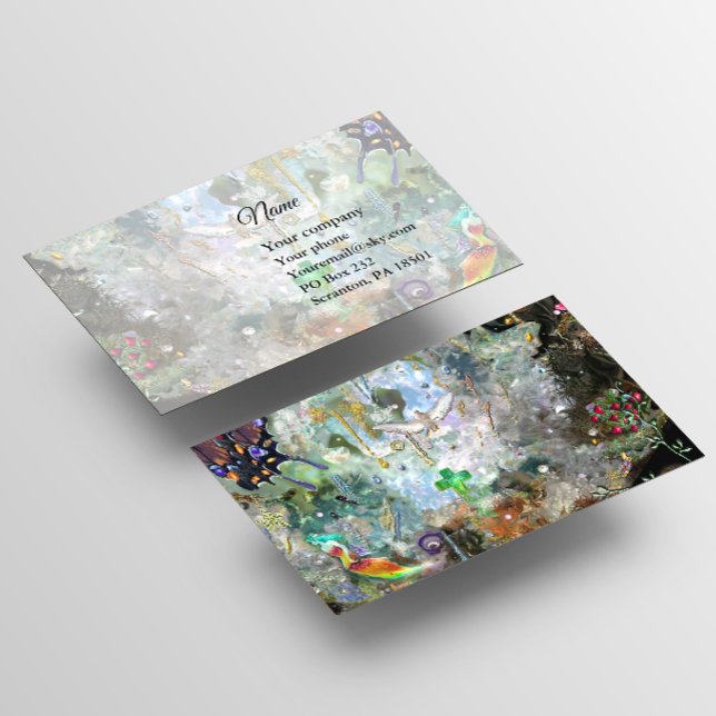 En värld av ert eget Affärskort Visitkort (Skapare uppladdad)