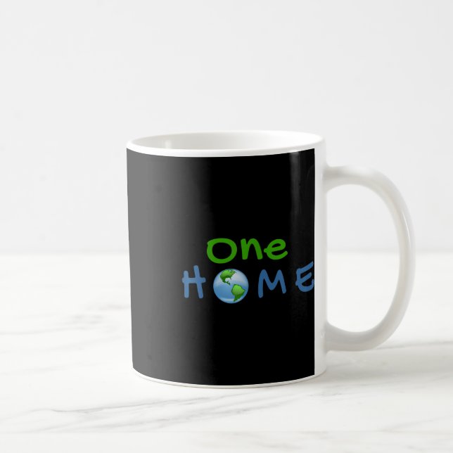 En värld av klimatskydd Miljöskydd Kaffemugg (Höger)