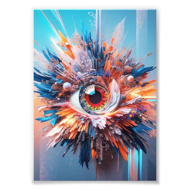 En värld av  nybörjare med visioner fototryck (Framsidan)