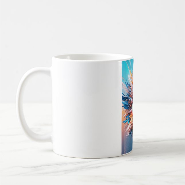 En värld av  nybörjare med visioner kaffemugg (Vänster)