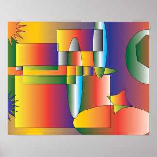 En värld av  och upptäckt poster